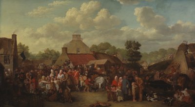 Pitlessie Fair door David Wilkie